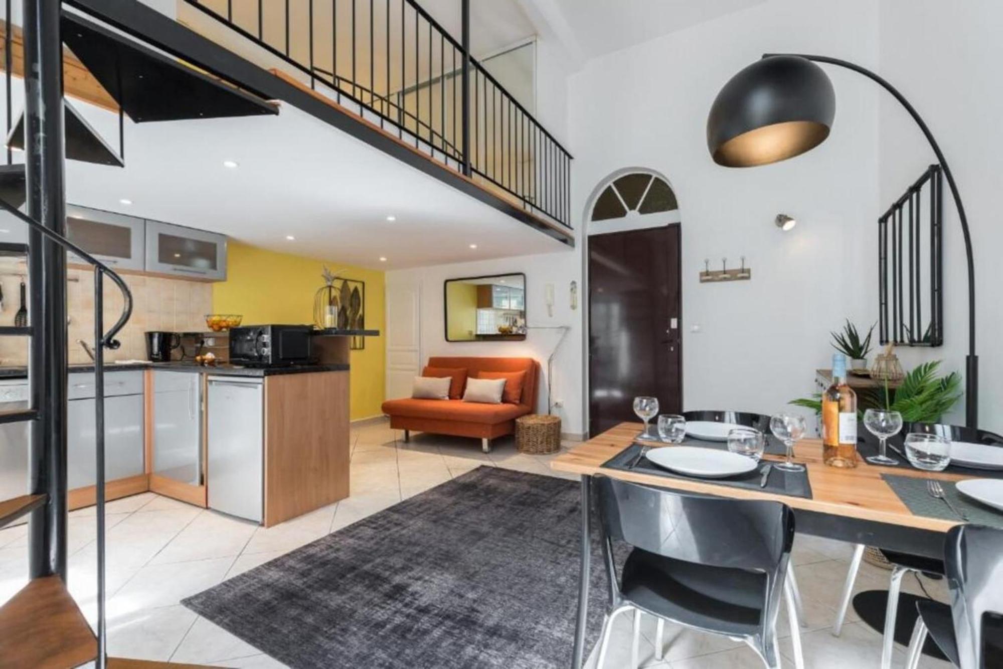 Ferienwohnung Massena 2 - Great Location Massena Square With Ac Nizza Exterior foto
