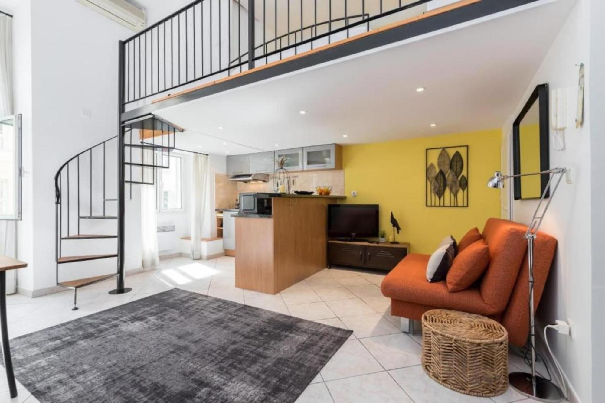 Ferienwohnung Massena 2 - Great Location Massena Square With Ac Nizza Exterior foto